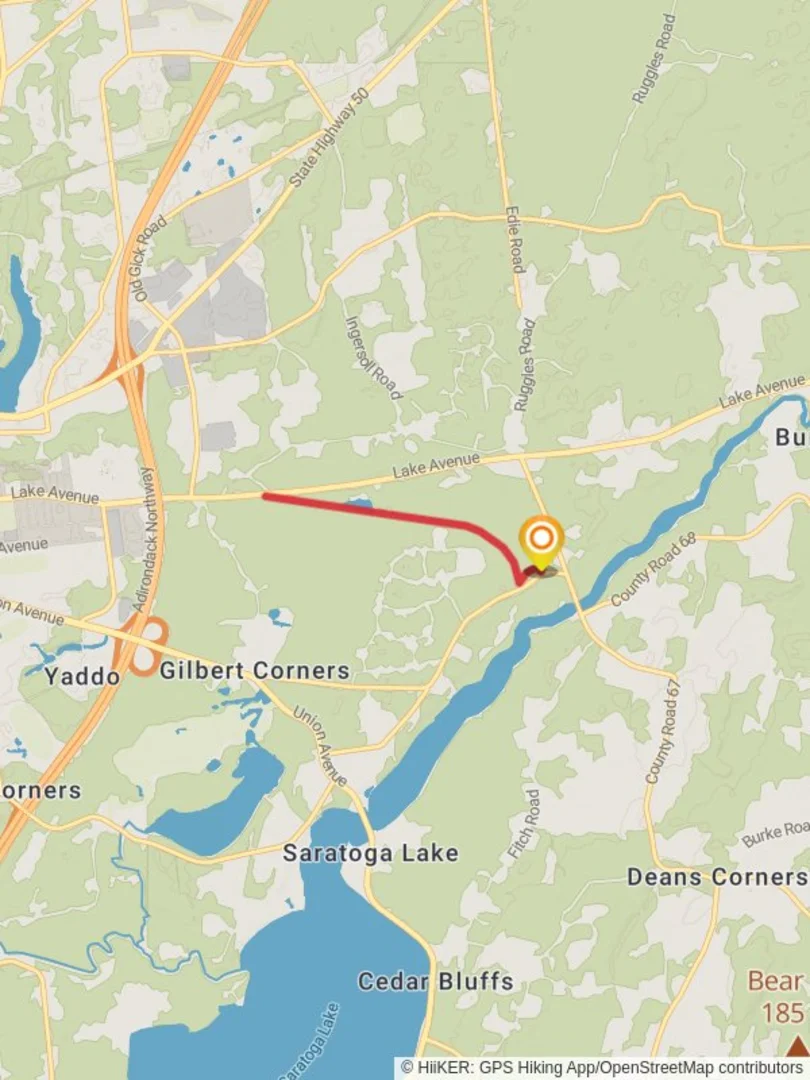 Bog Meadow Brook Trail Saratoga County New York