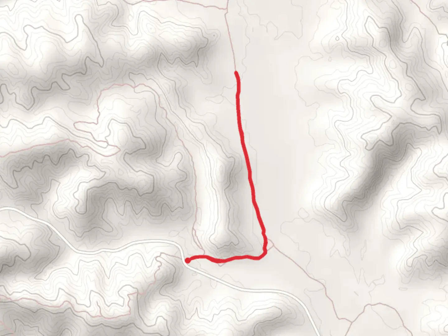 An image depicting the trail Buckhorn Trail - Short and its surrounding area.