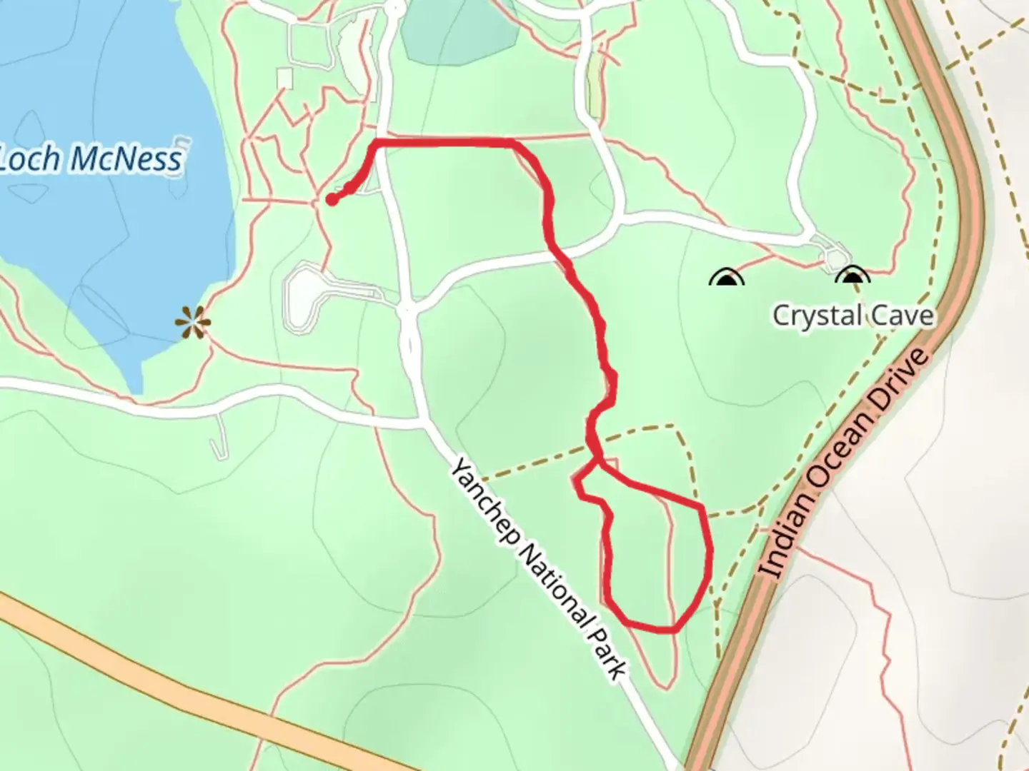 An image depicting the trail Woodlands Walk Trail and its surrounding area.