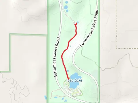 Pasture Lake via Bluff Trail