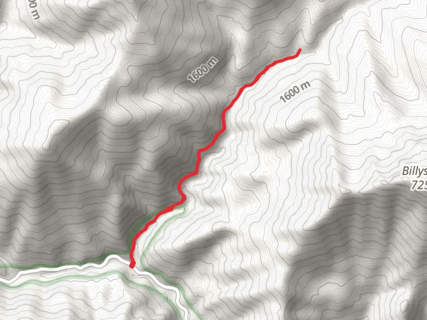 An image depicting the trail East Fork Coffee Creek Trail - Short and its surrounding area.