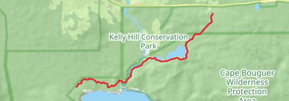 Kangaroo Island Wilderness Trail stage 3 Map