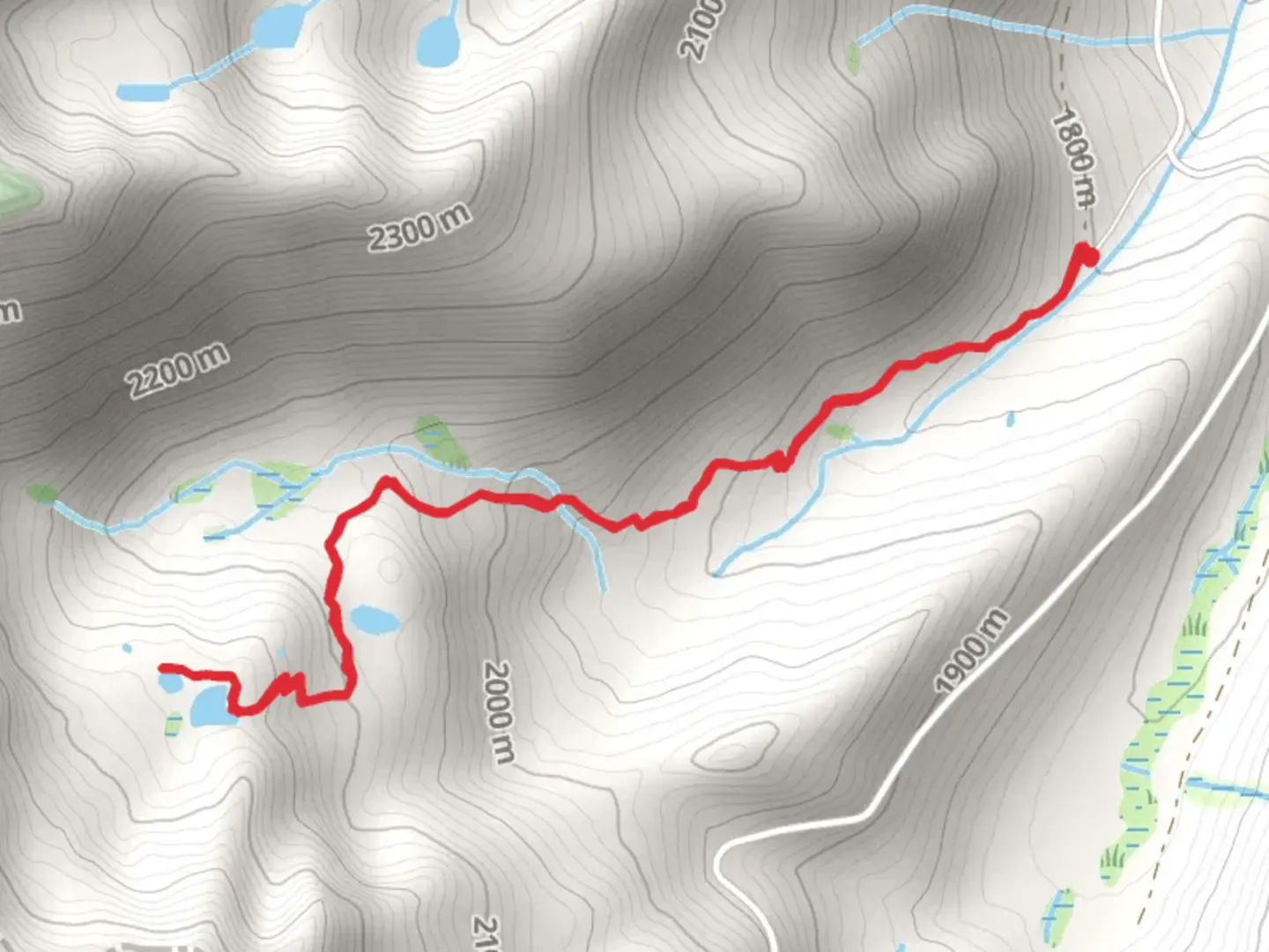 An image depicting the trail Caldwell Lakes Trail and its surrounding area.