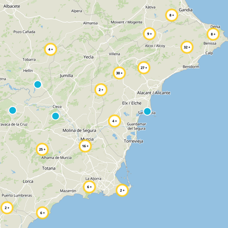 el Baix Segura / La Vega Baja del Segura Static Map