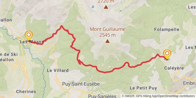 GR 50 stage 13 Map