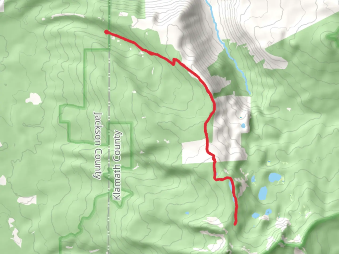 An image depicting the trail Alta Lake Trail and its surrounding area.