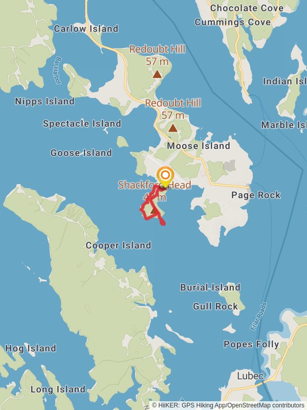 Shackford Head Trail Loop