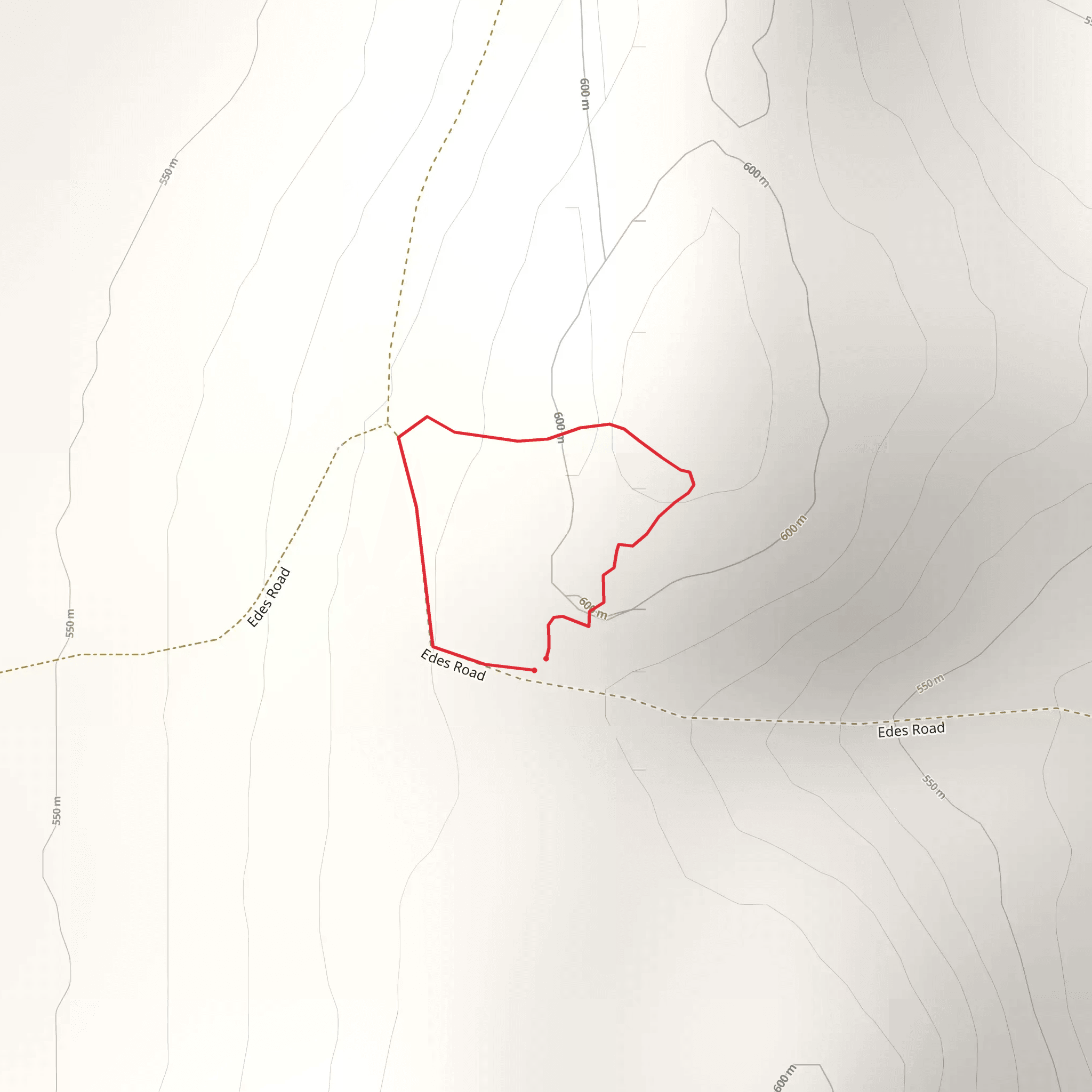 Edes Road Loop mobile static map