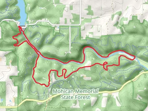 Lyons Falls Trail and Hemlock Gorge Loop Trail