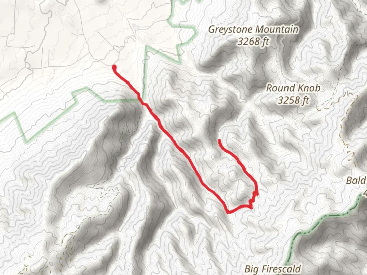 An image depicting the trail Phillips Hollow and Artie Hollow Trail and its surrounding area.