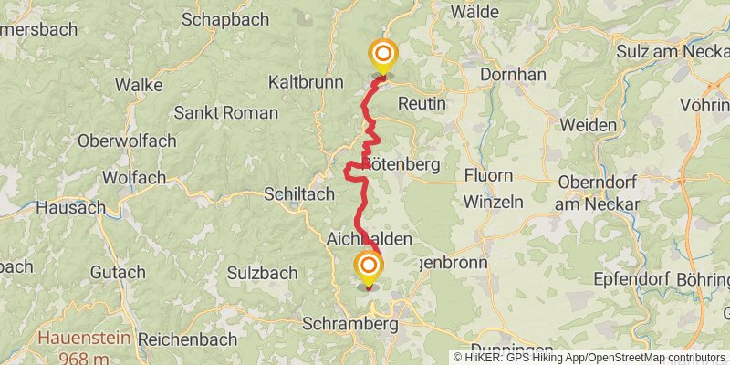 Ostweg stage 7 Map
