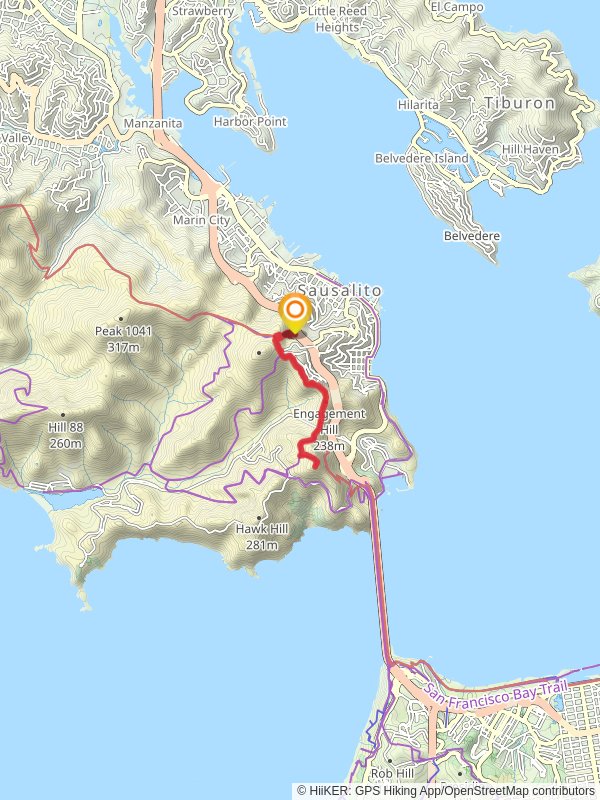 Slacker Hill and Engagement Hill via SCA Trail