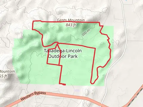 Gents Mountain and Talladega Lincoln Outdoor Park Walk
