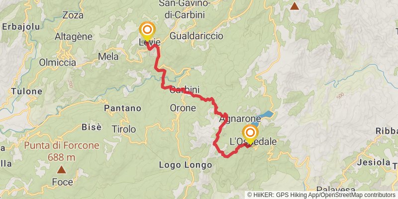 Mare a Mare Sud stage 5 Map