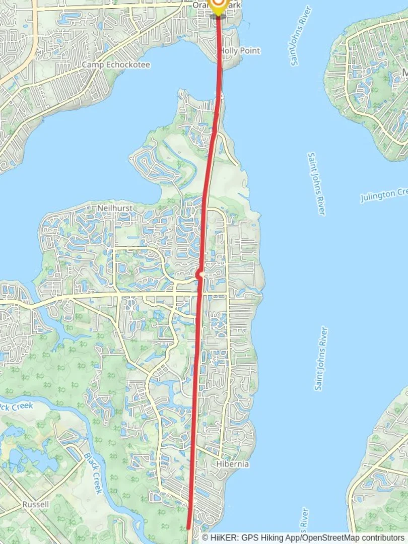 An image depicting the trail Black Creek Trail and its surrounding area.