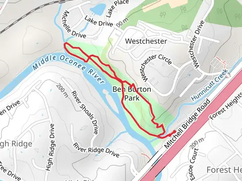 Middle Oconee River Northeast Side Loop