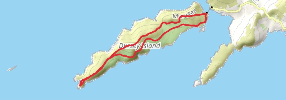 Beara Way 5-Day Moderate Tour (Hillwalk Tours) stage 3 Map