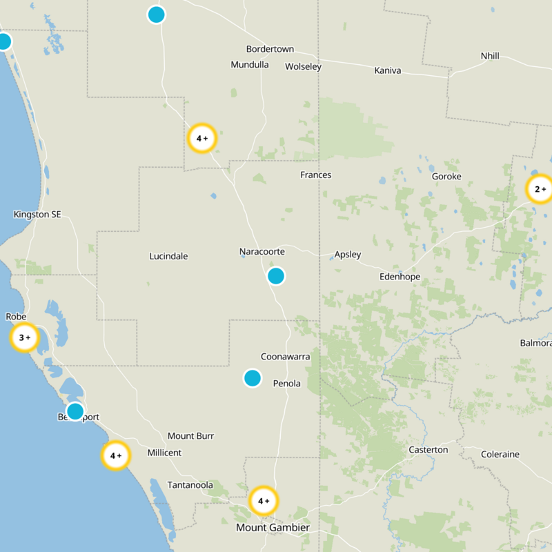 Naracoorte Lucindale Static Map