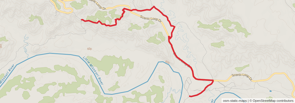 American Perimeter Trail - North Country Primary stage 264 Map