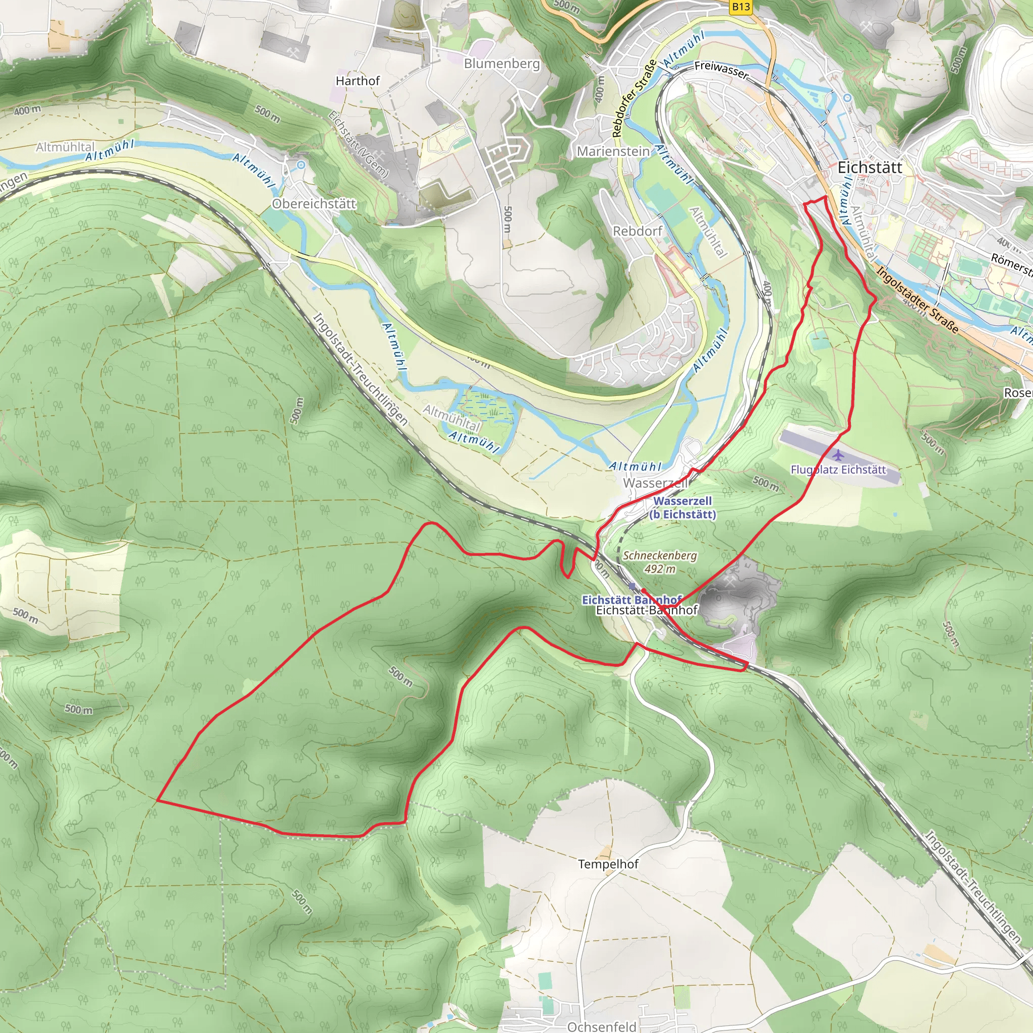 Eichstatt Loop mobile static map