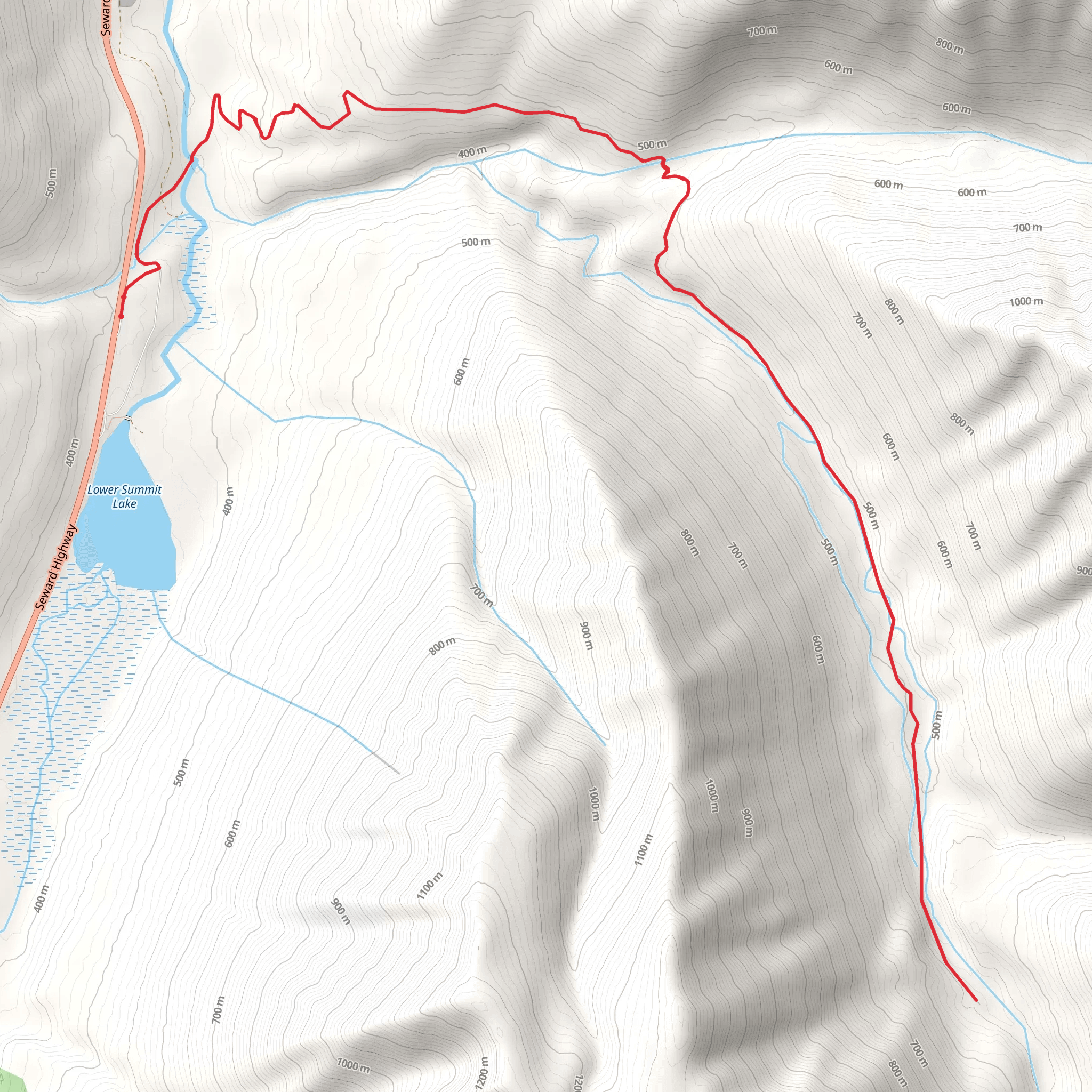 Mills Creek Ditch Walk mobile static map