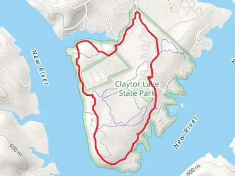 Hidden Valley and Claytor Lake Loop