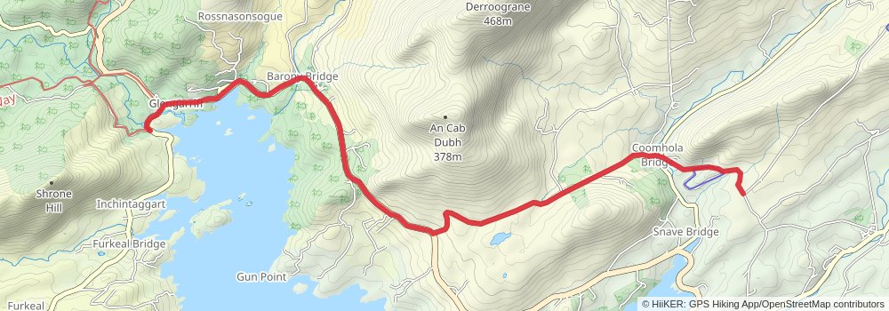 Beara Breifne Way stage 3 Map