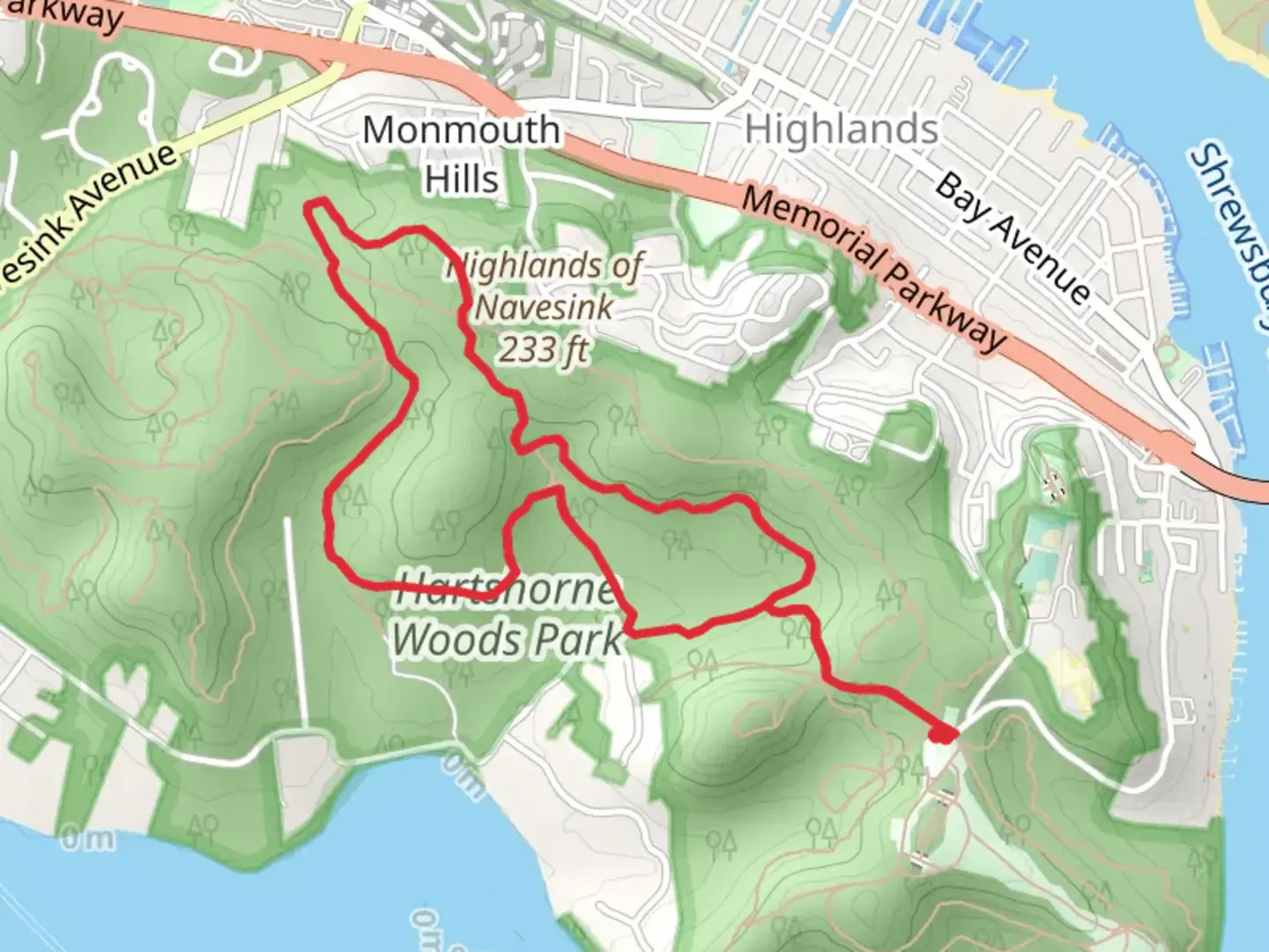 An image depicting the trail Grand Tour Loop and its surrounding area.