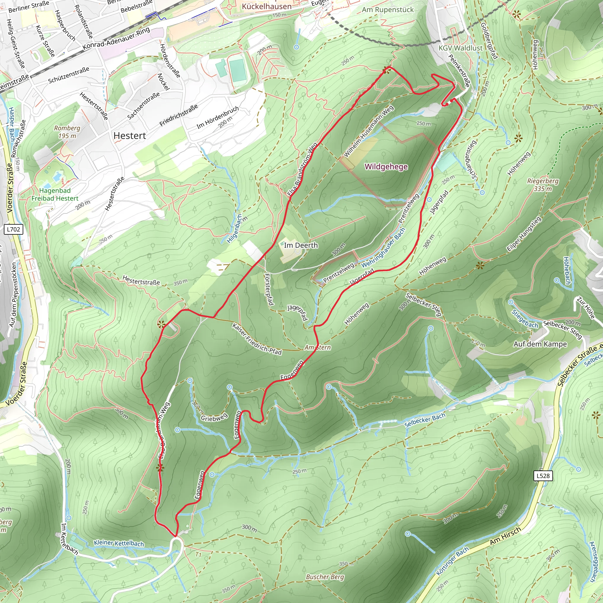 Planetariumsweg mobile static map