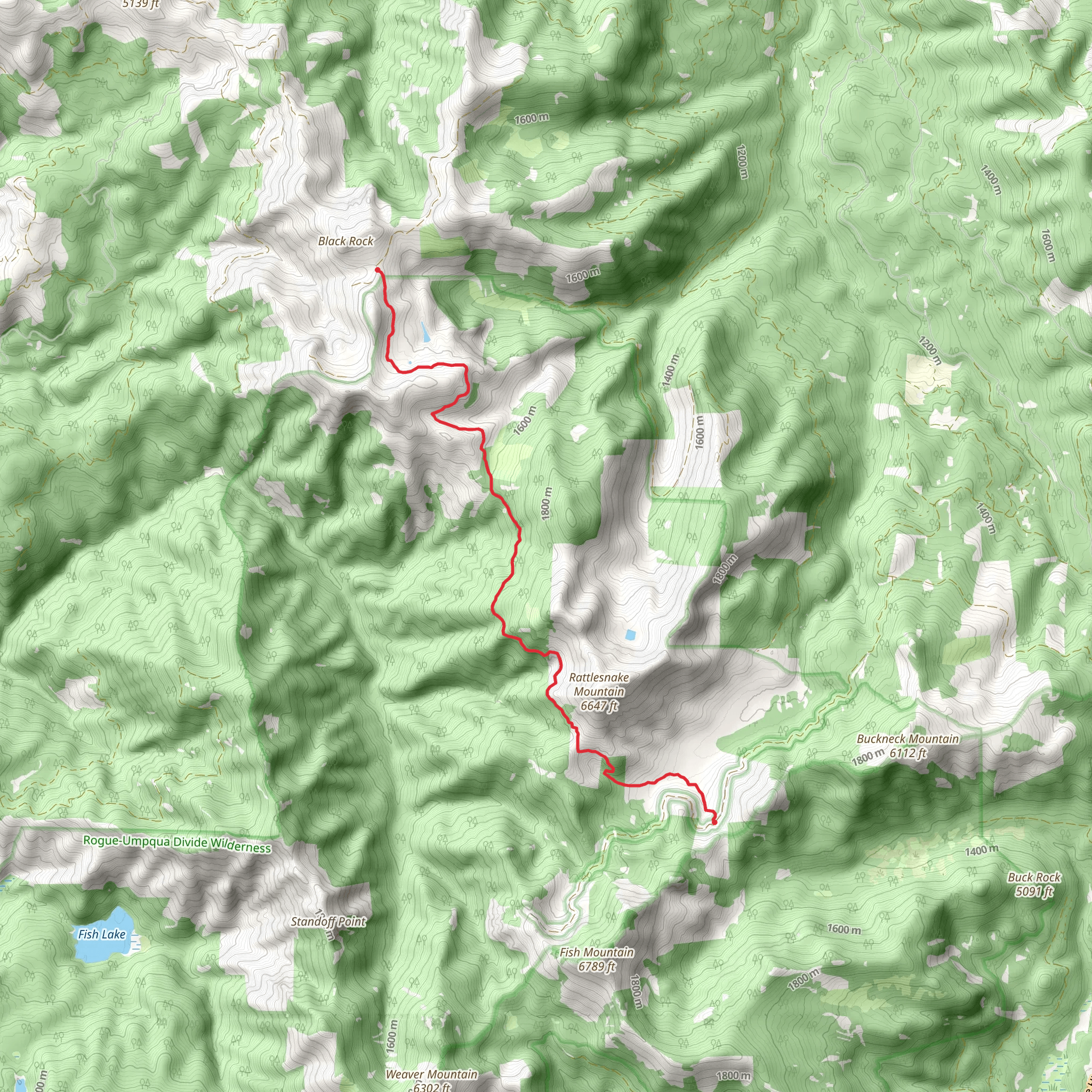 Whitehorse Trail mobile static map