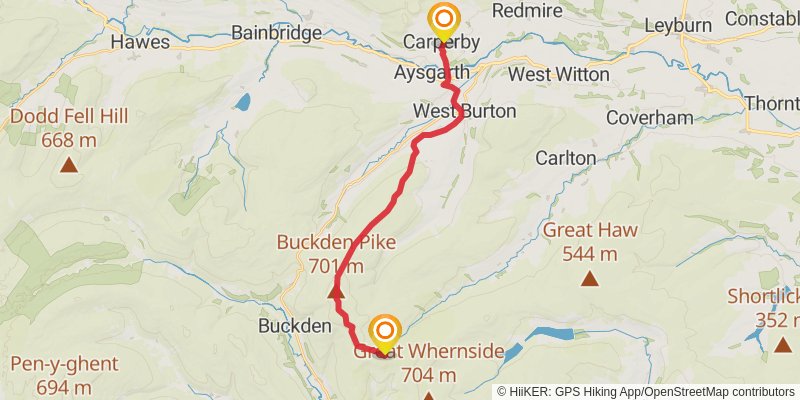 Yorkshire Dales Loop stage 3 Map