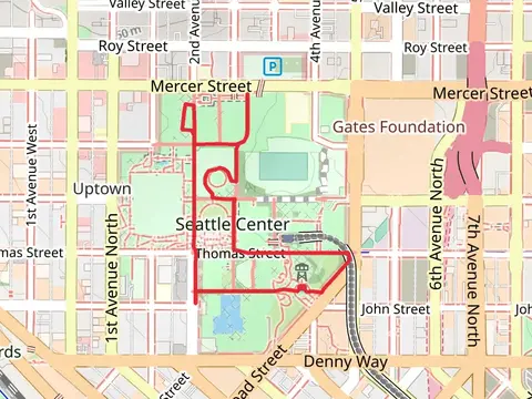Thomas Street and Fountain Lawn Loop