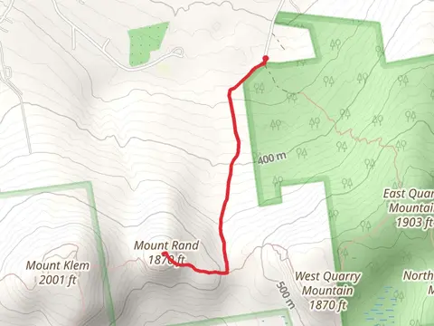 Mount Rand via Pld Clough Road