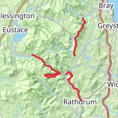 Heart of Wicklow 6-Day Gentle Tour (Hillwalk Tours) mobile static map