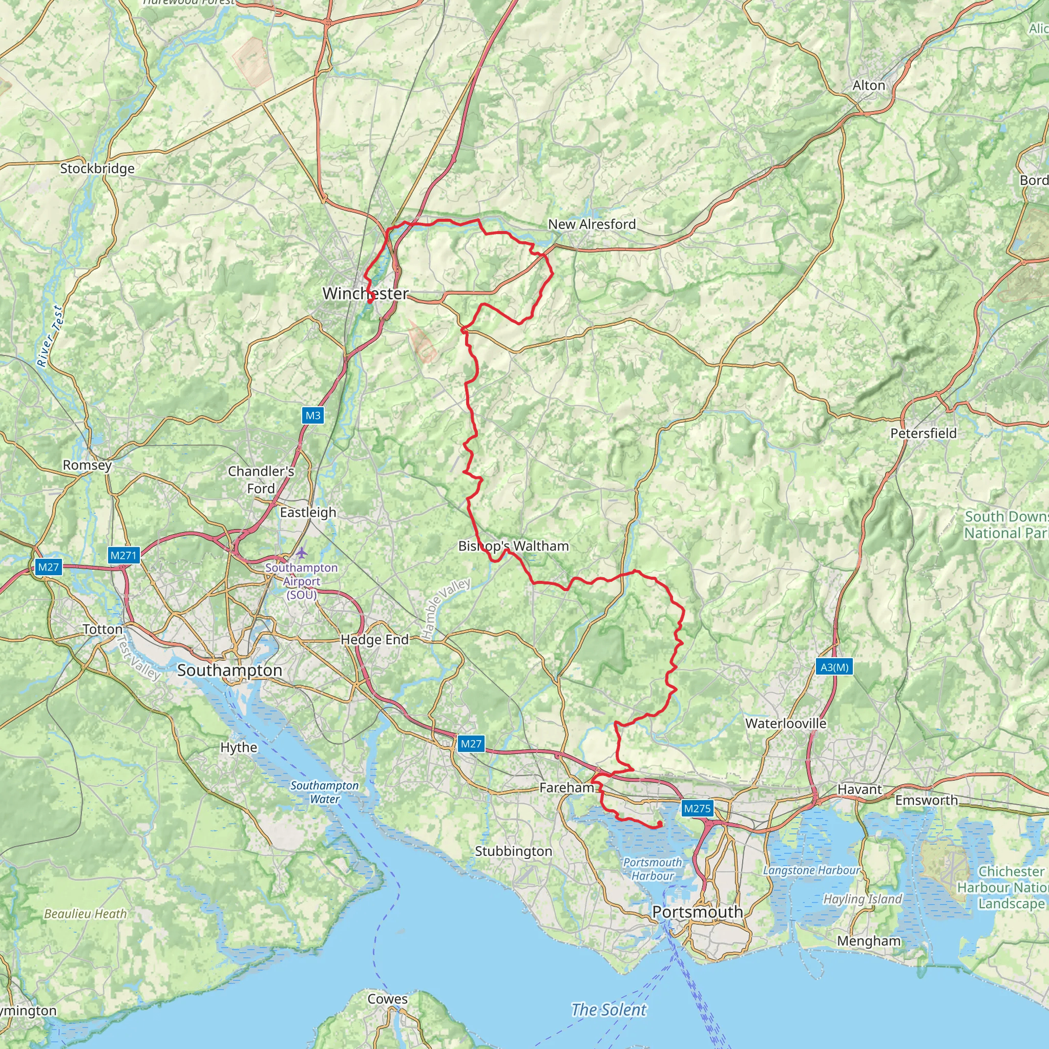 Allan King Way mobile static map