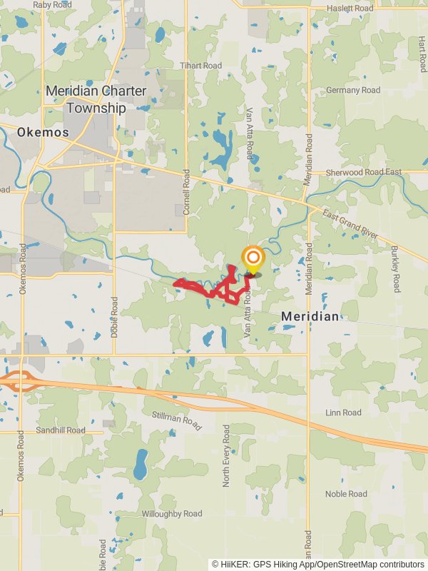 Red Cedar River and Legg Park Loop
