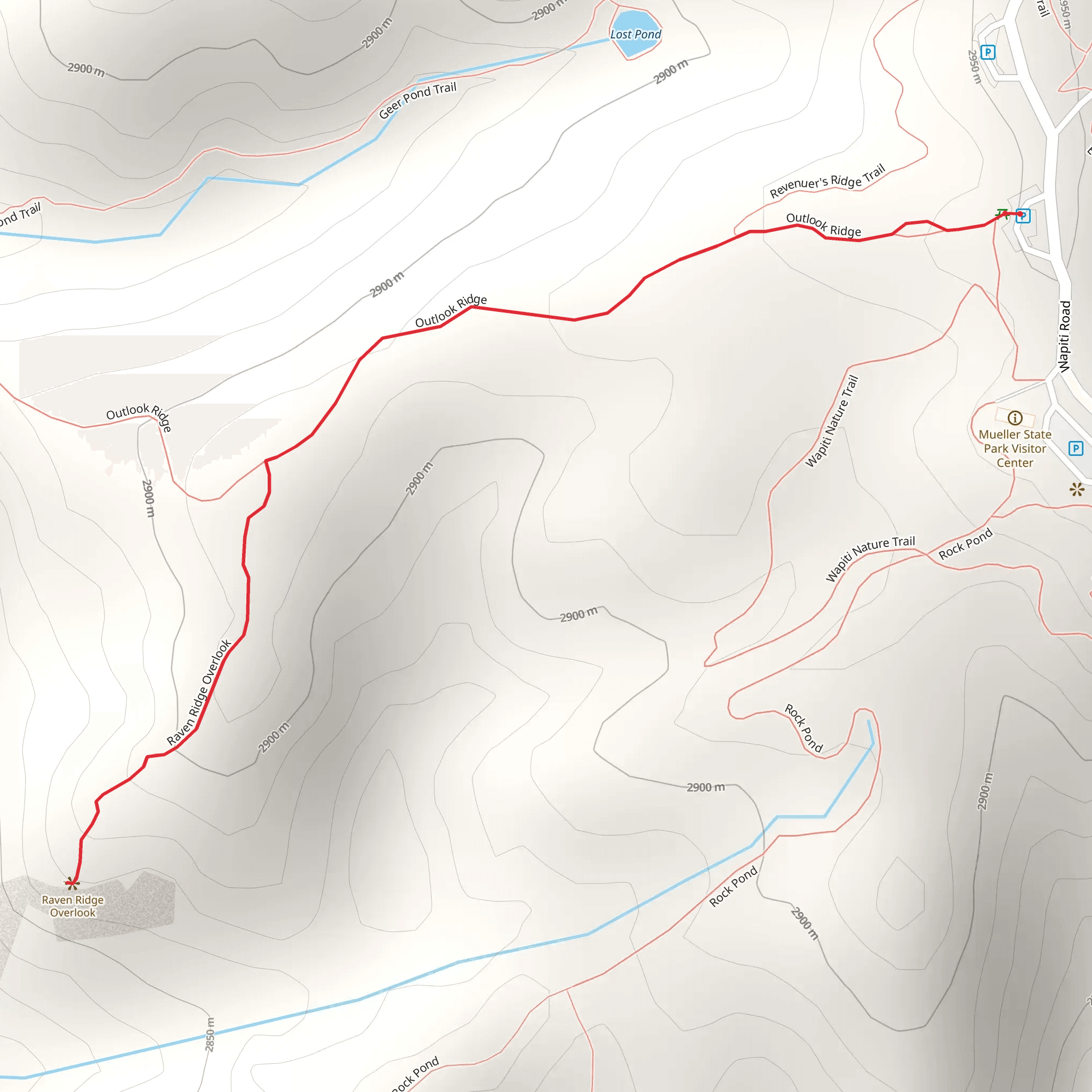 Raven Ridge Overlook mobile static map