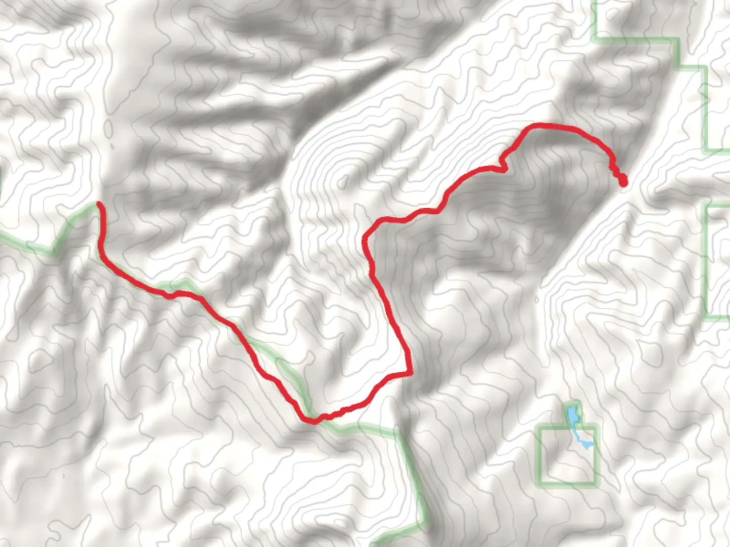 An image depicting the trail Mount Elmo Trail and its surrounding area.