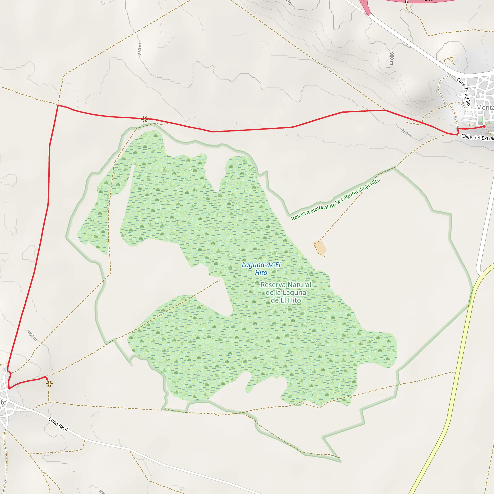 El Hito Lagoon Trail SL CU 1 mobile static map