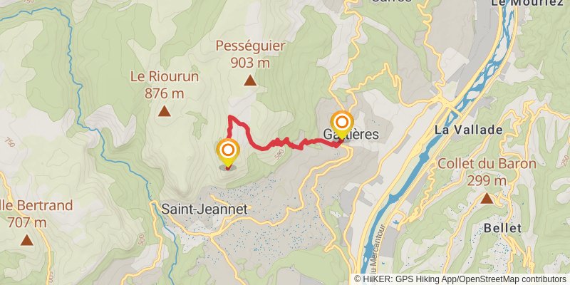 Via Aurelia spur 2 Map