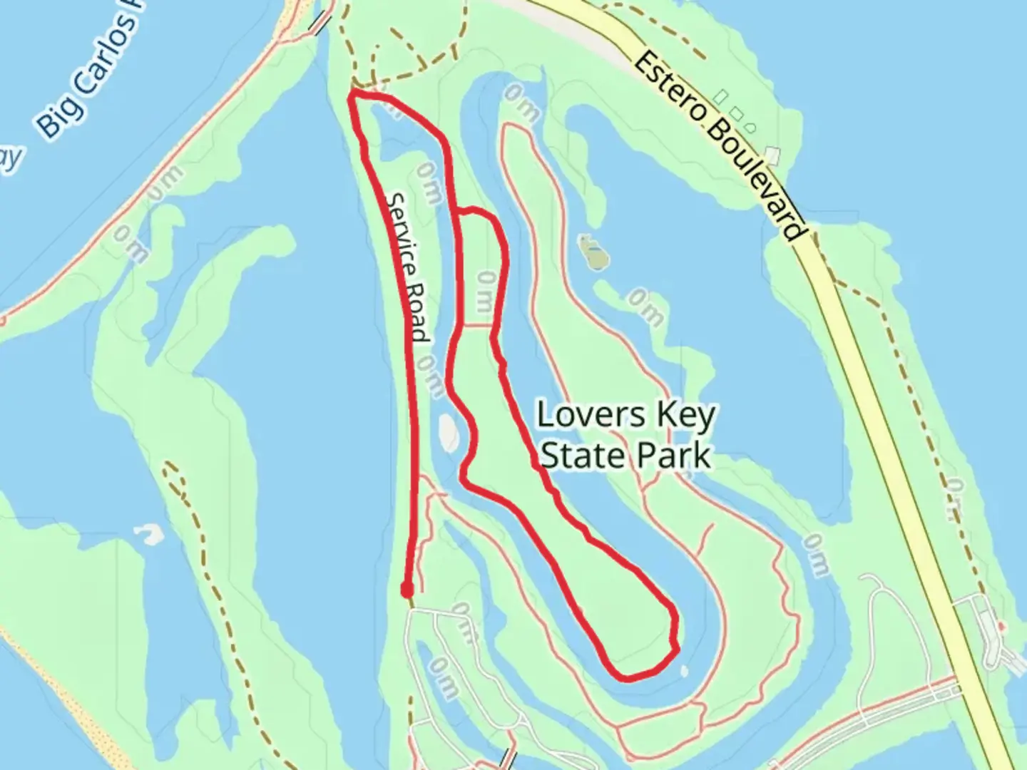 An image depicting the trail Eagle Trail Loop and its surrounding area.