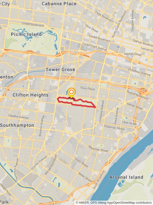 Tower Grove Park Loop