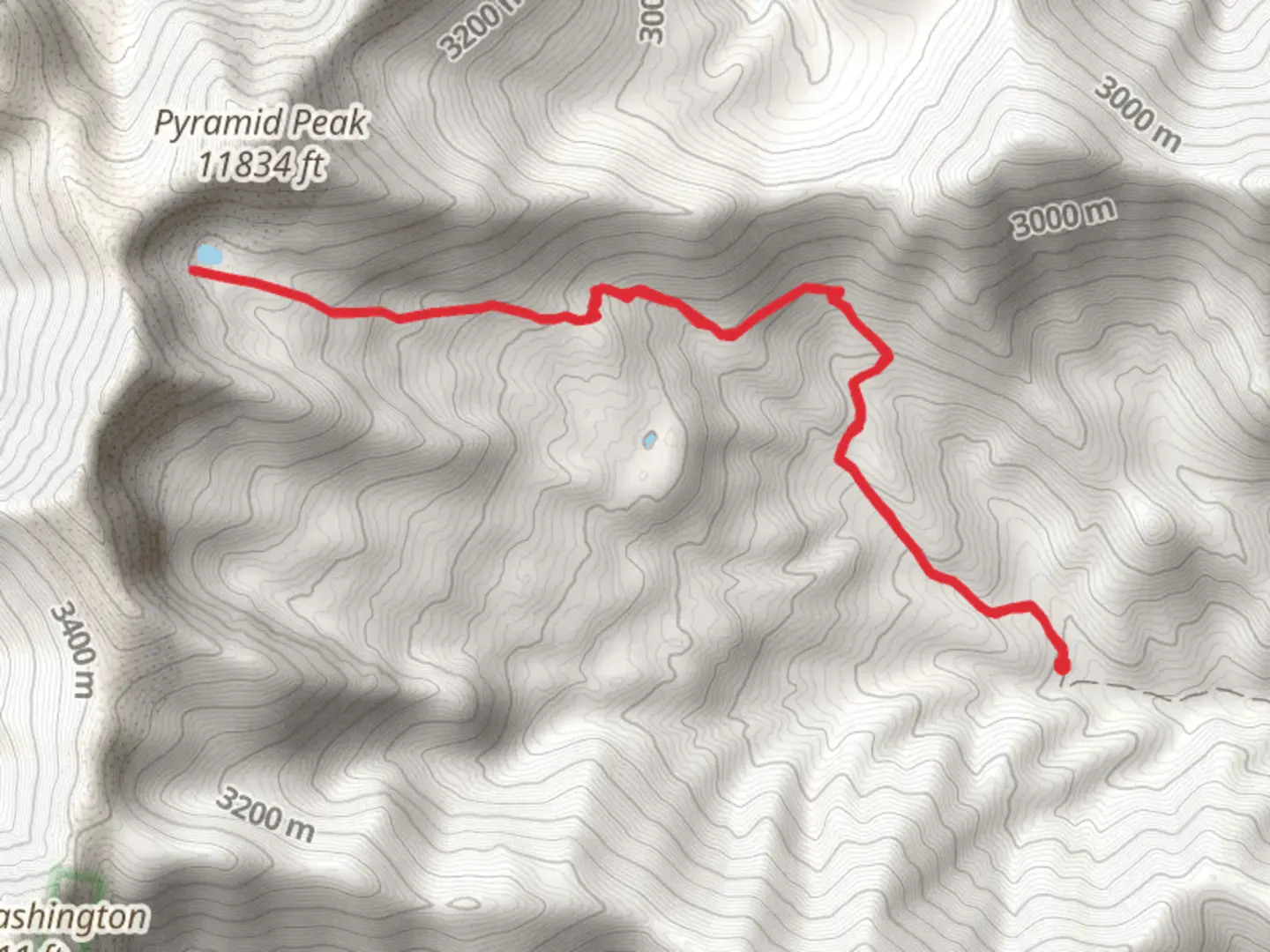 An image depicting the trail Johnson Lake Trail and its surrounding area.