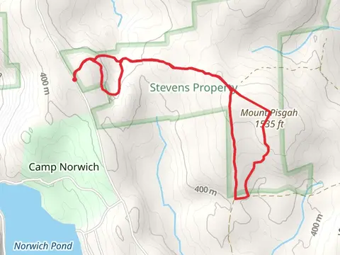 Mount Pisgah from Pisgah Road