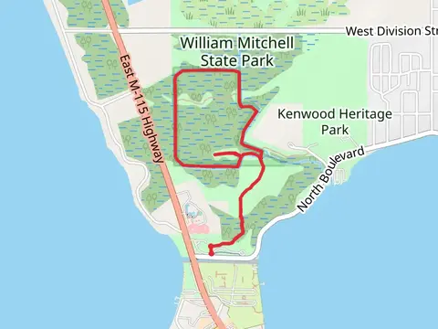 William Mitchell State Park Loop - South