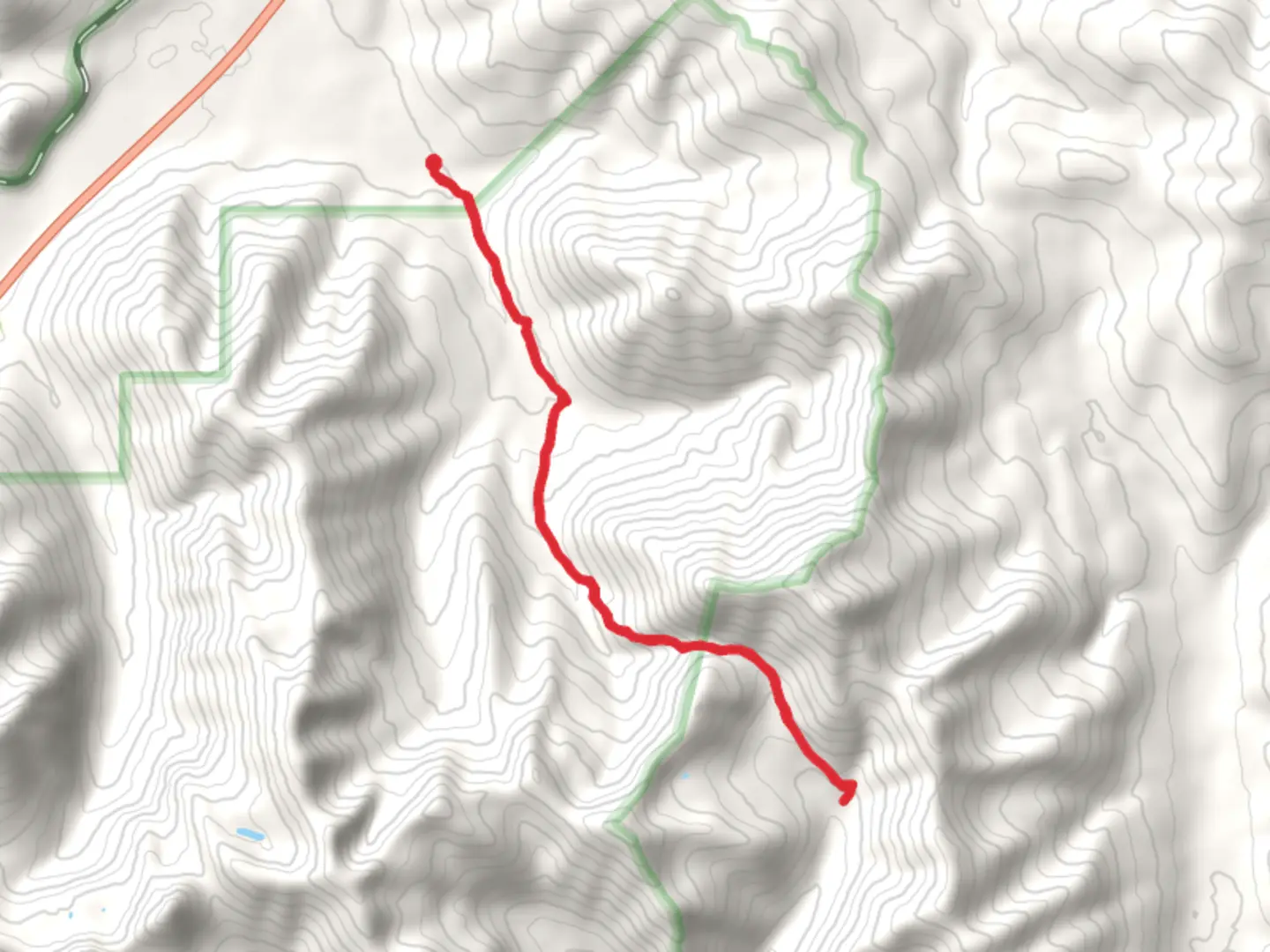 An image depicting the trail Giefer Creek Trail and its surrounding area.
