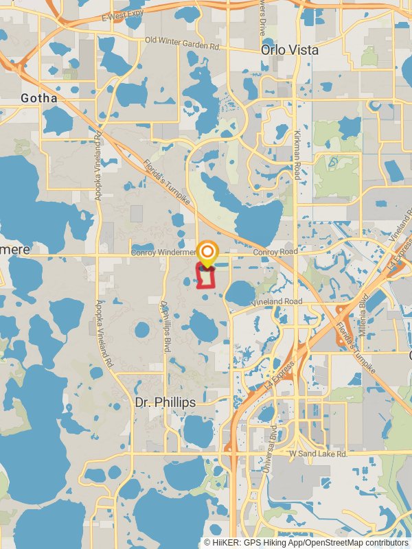 Shadow Bay Pond Loop mobile static map