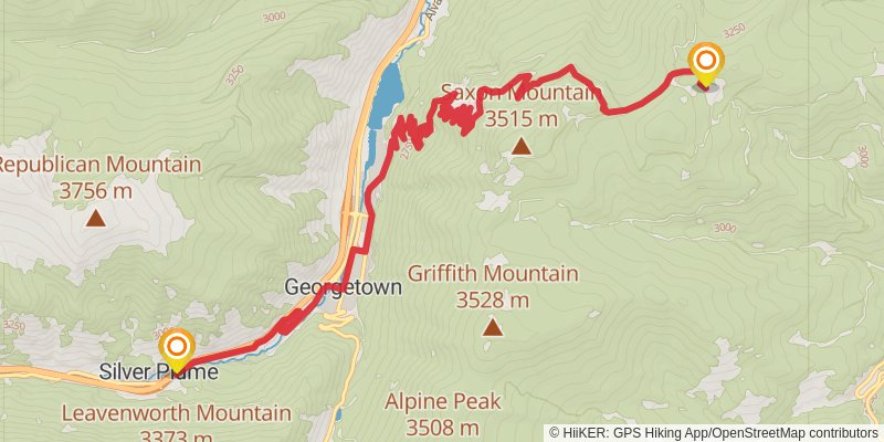 American Discovery Trail North Route stage 226 Map