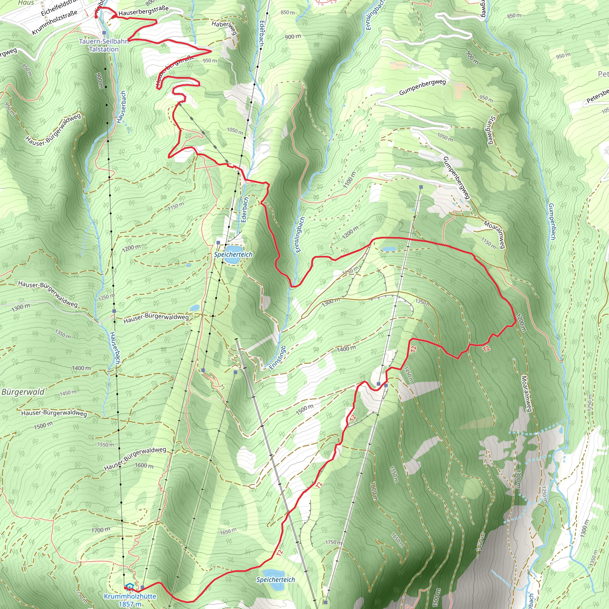 Markt Haus - Hauser Kaibling - Gumpenberg - Markt Haus mobile static map