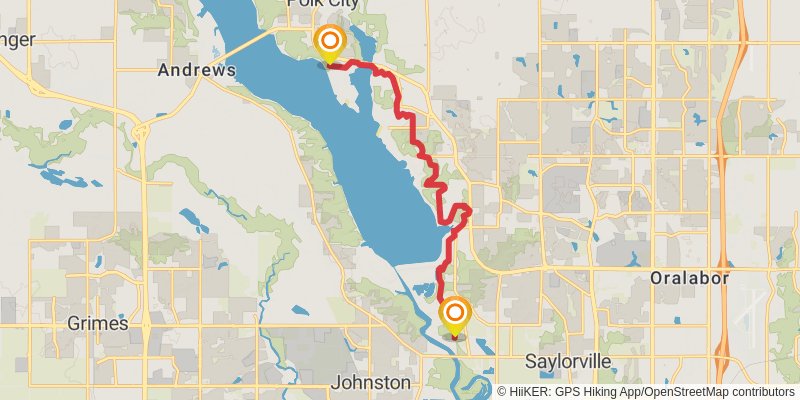American Discovery Trail North Route stage 148 Map